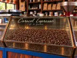 Mostrador de Caracolillo Espresso en Café Wadi