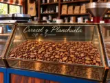 Mostrador de Caracolillo y Planchuela en Café Wadi