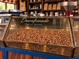 Mostrador de Descafeinado en Café Wadi