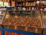 Mostrador de Mezcla natural en Café Wadi